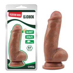 Dildo Dual Density Fashion Dude 17.5 x 4.9 cm Latin