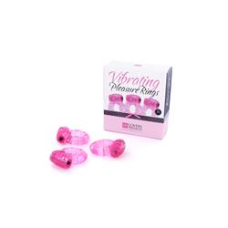 Loverspremium - pleasure rings pink (3 pcs)