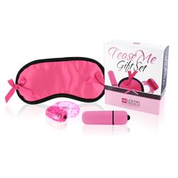 Loverspremium - tease me gift set pink