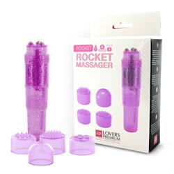 Loverspremium - pocket rocket massager purple