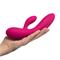 Lea Rabbit Vibrator Rubine Red (Glitter)