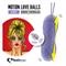 Motion Love Balls Vibrating Egg with Remote Control Jivy Purple