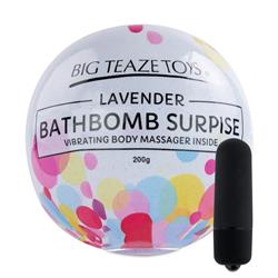 Bath Bomb Surprise Lavender & Vibrating Body Massa