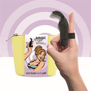 Magic Finger Vibrator Black