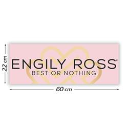 Cartel Promocional Engily Ross 60 cm. x 22 cm.