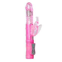 Bunny Vibrator - Pink Butterfly