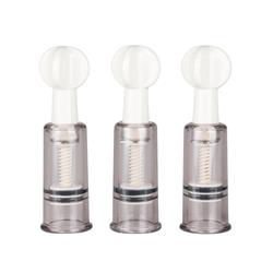 EasyToys Nipple & Clit Suckers - 3 Pieces