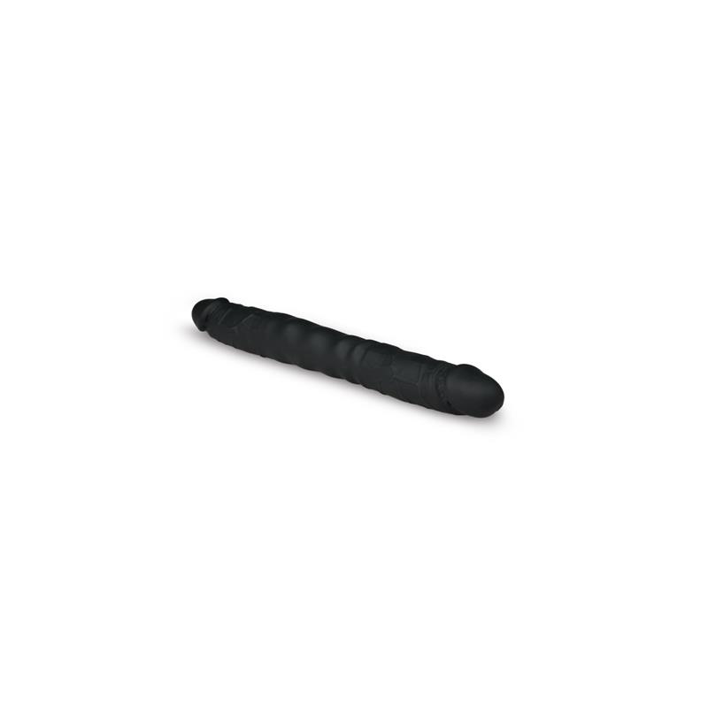 Silicone Double Ended Dildo - Black