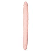 Realistic Double Ended Dildo - Skin Coloured