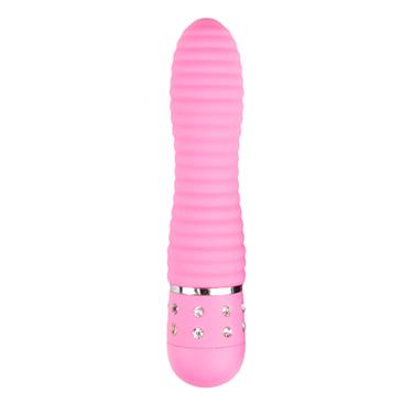 EasyToys Ribbed Mini Vibrator - Black