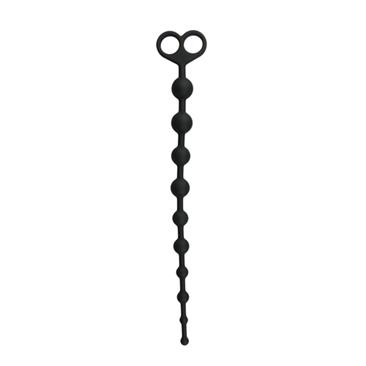 EasyToys Long Anal Beads Black