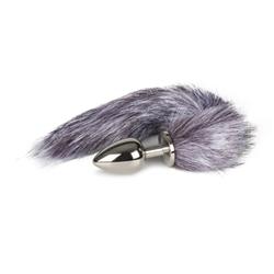 Fox Tail Plug No. 4 - Silver