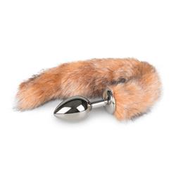 Fox Tail Plug No. 3 - Silver