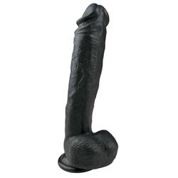 Realistic Dildo Black 26.5 cm