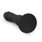 EasyToys Black Silicone Suction Cup Dildo