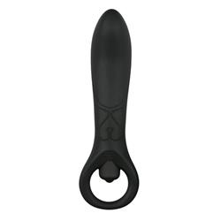 Anal Vibrator Silicone Black