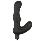 Vibrador Anal Estimulador Perineo Silicona- Negro