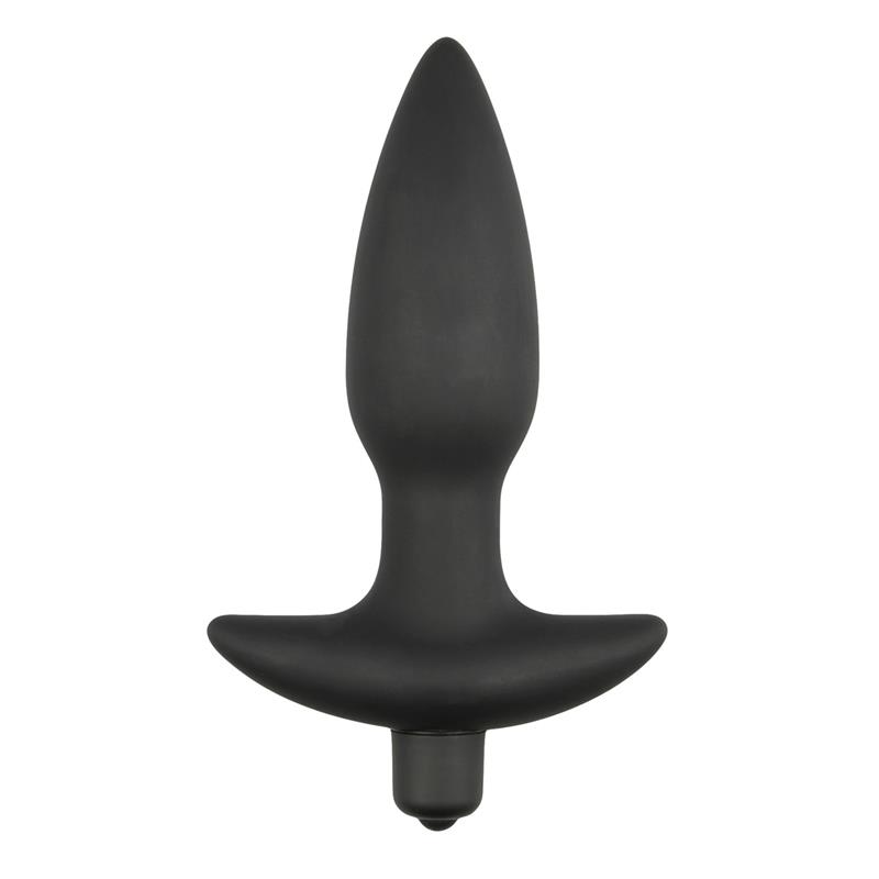 10 Function Vibrating Buttplug Black