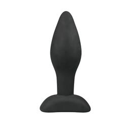 Small Black Silicone Buttplug