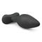 EasyToys Medium Black Silicone Buttplug