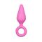 EasyToys Pink Buttplugs With Pull Ring - Set