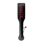 Black Leather Paddle - XOXO