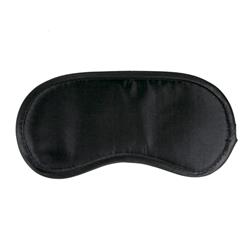 EasyToys Black Satin Eye Mask