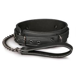 EasyToys Fetish collar with leash