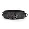 Collar with Leash Black