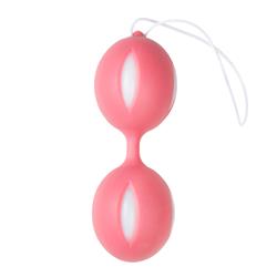 Wiggle Duo Kegel Ball Pink and White