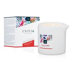 Exotic Massage Candle Vainilla and Amber  200g