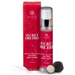 LOCION PIEL DE SEDA SECRET ORCHID, 50 ML.