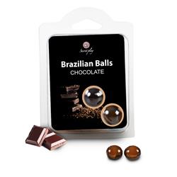 Set 2 Brazilian Balls Chocolate