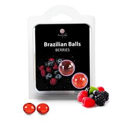 SET 2 BRAZILIAN BALLS AROMA FRUTAS DEL BOSQUE