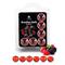 Set 6 Brazilian Balls Frutas del Bosque