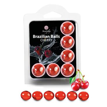 Brazilian Balls Set 6  Cherry