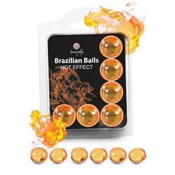 Set 6 Brazilian Balls Efecto Calor