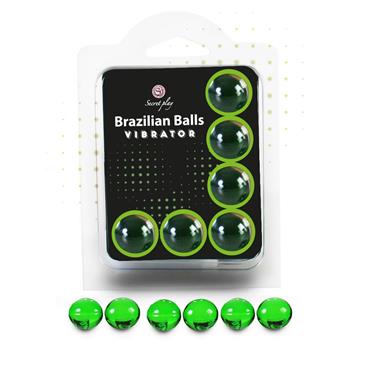 Set 6 Brazilian Balls Efecto Vibración