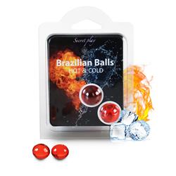 SET 2 BRAZILIAN BALLS EFECTO HOT & COLD