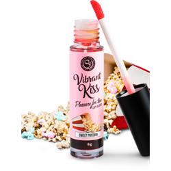 Lip Gloss Vibrant Kiss Flavor Sweet popcorn