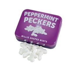 Peppermint Peckers Penis Shape Sugar Free