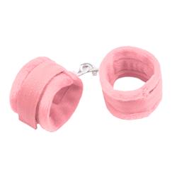 Fur Hand Cuffs Pink