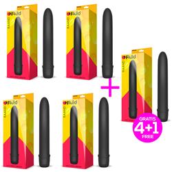 Pack 4+1 Raand Multi-Speed Vibrator  Black