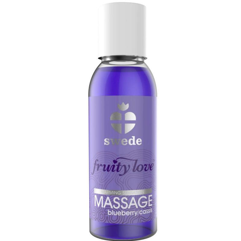 Fruity Love Massage Oil Blueberry and Cassis Aroma 50 ml
