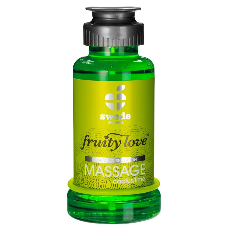 Fruity Love Massage Oil Cactus and Lima Aroma 100 ml