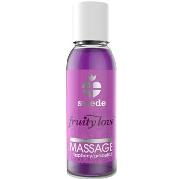 Fruity Love Massage Oil Raspberry and Grapefruit 50 ml