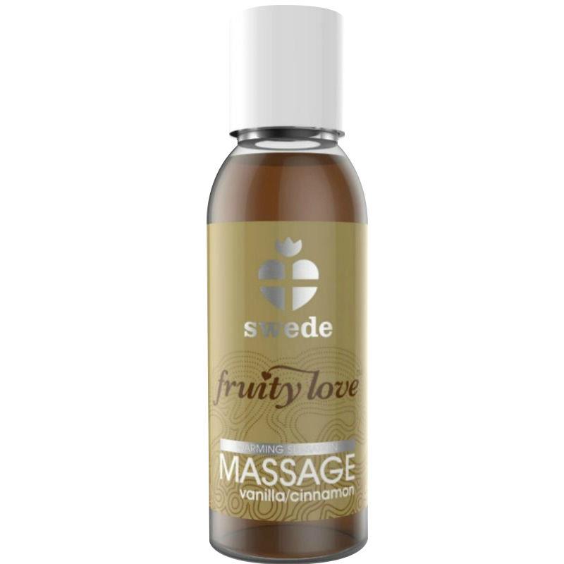 Fruity Love Massage Oil Vanilla and Cinnamon Aroma 50 ml