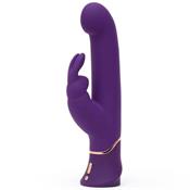 Greedy Girl Vibrador con Movimiento Estimulador punto G y Rabbit Púrpura