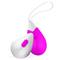 Vibrating Egg Remote Control USB Silicone Purple