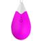 Vibrating Egg Remote Control USB Silicone Purple